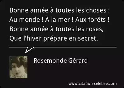 Citation Rosemonde G Rard Mer Bonne Ann E Toutes Les Choses Au