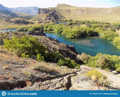 Enchanted valley stock image. Image of lake, shine, valley - 139473779