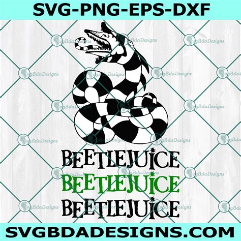 Beetlejuice Horror Movies Svg Beet Beet Beetlejuice SVG