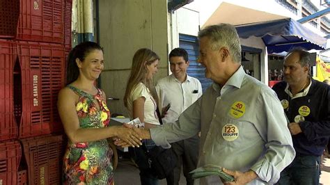 Rodrigo Rollemberg faz campanha em Santa Maria e Águas Claras Bom Dia