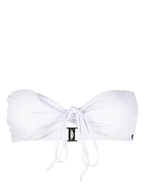 Karl Lagerfeld Karl Dna Bandeau Bikini Top Editorialist