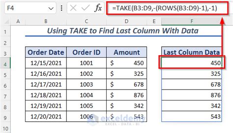 Excel Find Last Column With Data 4 Quick Ways Exceldemy