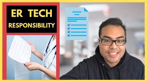 What Are Er Tech Responsibilities And Duties Youtube