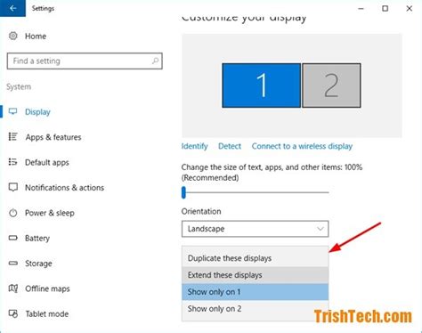 How to Clone or Extend Screen with Multiple Monitors in Windows 10