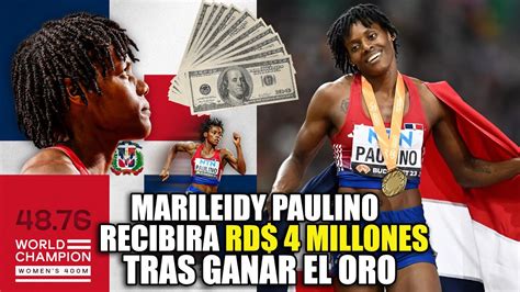 Marileidy Paulino Recibir Rd Millones Tras Ganar Oro En Campeonato