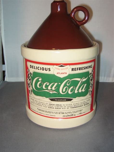 Coca Cola Syrup Jug Cookie Jar