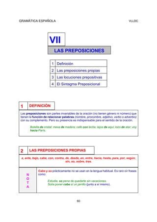 5 El Adverbio Y La Preposicion PDF