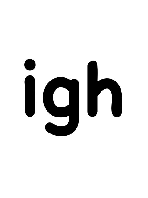 Long Vowel Resources Igh — Dyslexic Logic