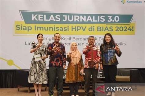 Pemerintah Dorong Peningkatan Capaian Imunisasi Hpv Di Sumut Antara