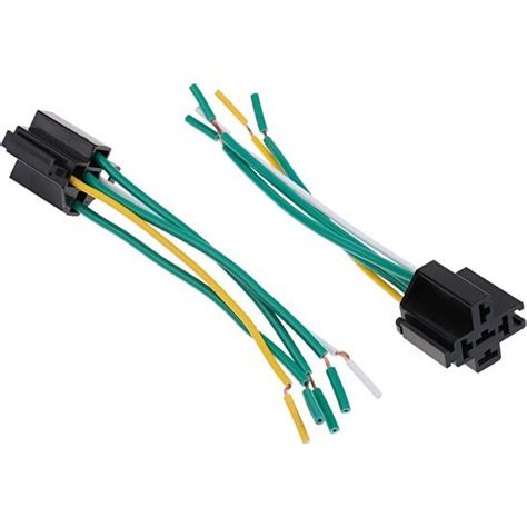 Cuticate 10 Adet Prewired 5 Pin Otomotiv Röle Soket Tutucu Fiyatı