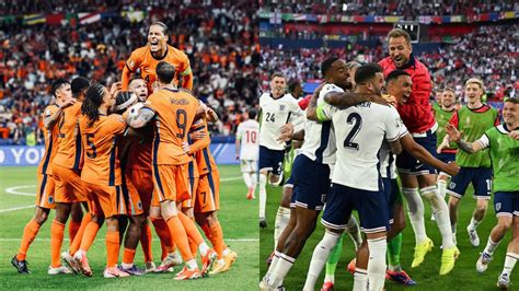 Netherlands Vs England Football Match Live Streaming EURO 2024 Semi