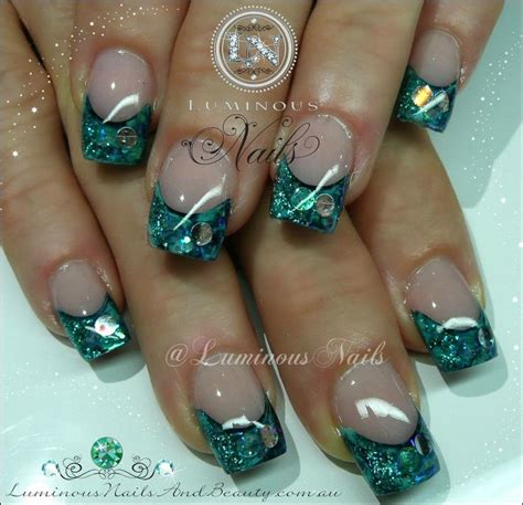 Pin By Michelle Alexander Leblanc On Colors Blue Peacock Nails