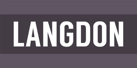 Langdon Font Free by xlntelecom » Font Squirrel