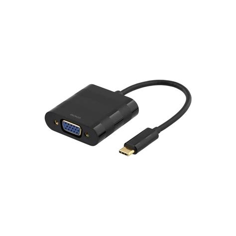 Adapteris Deltaco Usb C Vga Usbc Vga