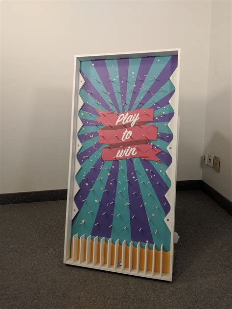 Custom Plinko Board Custom Large Plinko Game For Tradeshow Pop49