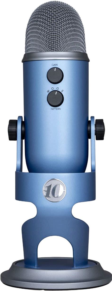 Customer Reviews Blue Microphones Yeti 10th Anniversary Edition Usb Multi Pattern Electret