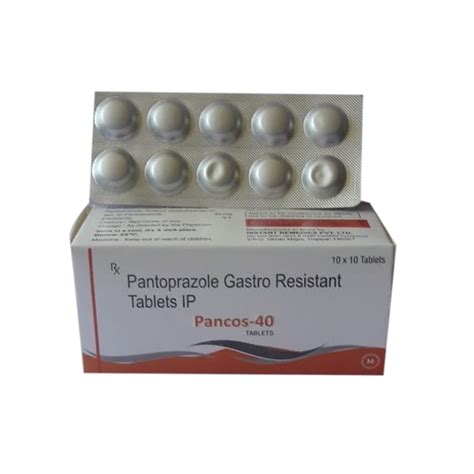 Pancos Pantoprazole Gastro Resistant Tablets Ip Micah