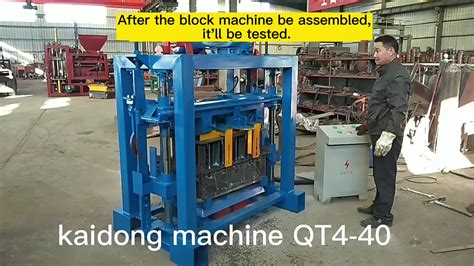 Qt4 40 Manual Hollow Interlocking Mobile Brick Making Machine Small