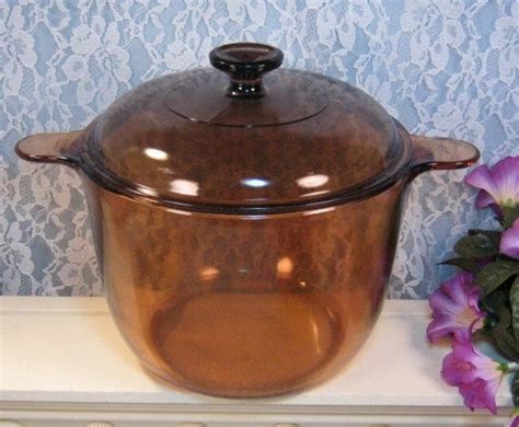 Corning Visions Cookware Glass Dutch Oven Vintage By Havetohaveit