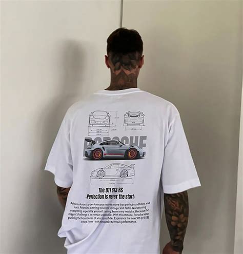 Porsche Gt Rs Aesthetic Tshirt Etsy