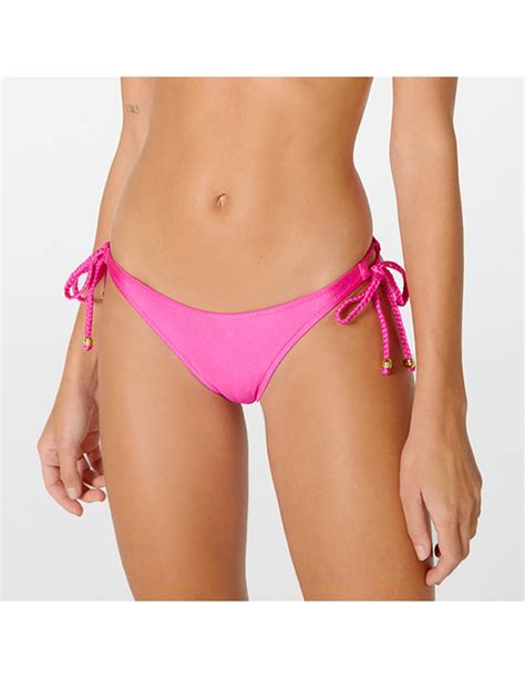 Partes De Abajo De Bikini Bottom Surfista Angel Liso Rosa Marca Blueman