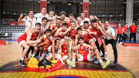 Europeo Sub 20 España campeona de Europa por tercera vez en su