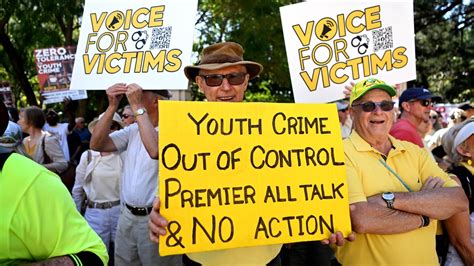 Qld Protesters Call For ‘zero Tolerance On Youth Crime Au