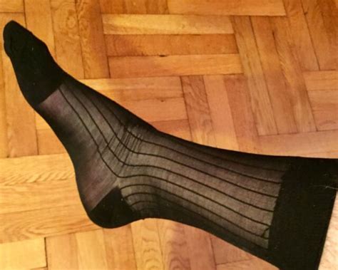 3 Pairs Thick And Thin Reinforced Heel And Toes Black Tnt Sheer Nylon Socks Mid Calf Ebay