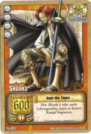 Tcg Shanks Auge Des Tigers Opwiki Das Wiki F R One Piece