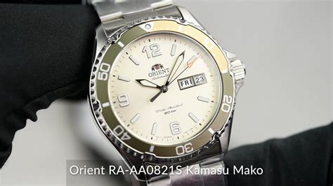 Orient Ra Aa S Kamasu Mako Youtube