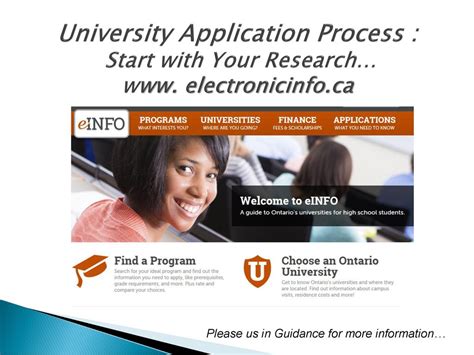 College Apprenticeship University Application Process Assembly Ppt