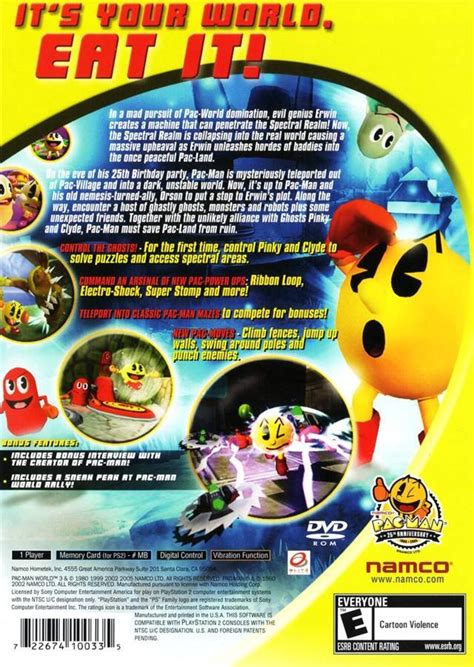 Pac Man World Box Shot For Ds Gamefaqs