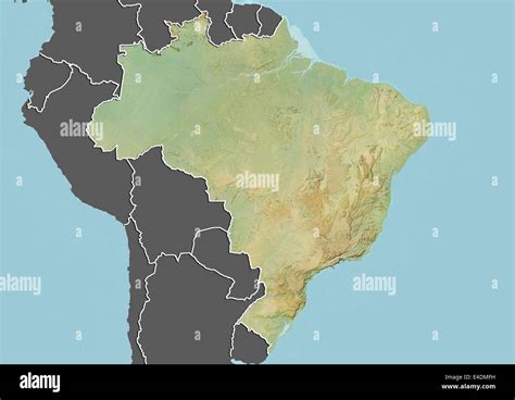 Mapa De Relieve De Brasil Fotografías E Imágenes De Alta Resolución Alamy