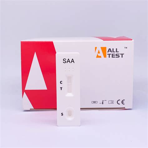 Fast Reading Saa Rapid Test Cassette Rapid Diagnostic Test Kits Ce