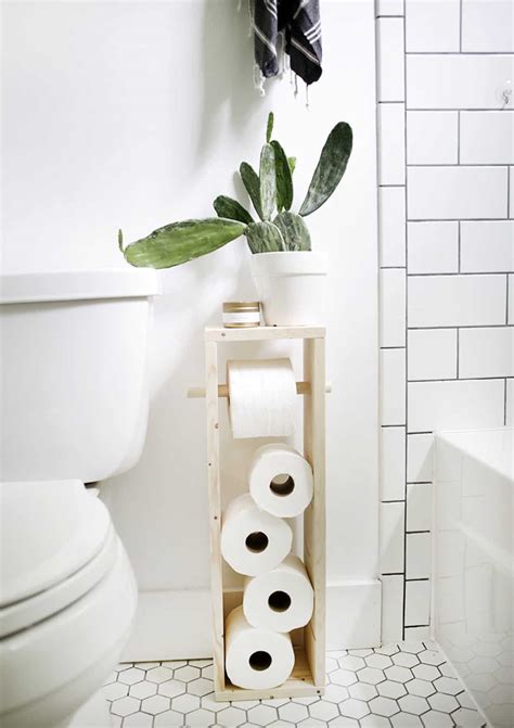 20 Creative DIY Toilet Paper Holders To Liven Up Your Bathroom