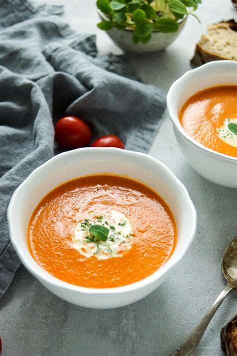 Tomaten Orangen Suppe Rezept Elle Republic Einfach Gesund