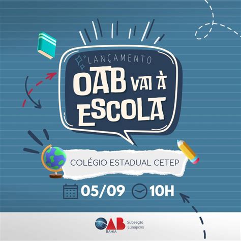 Projeto Oab Vai Escola Oab Eun Polis