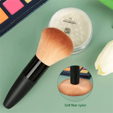 Brocha De Maquillaje Para Mujer Pincel De Belleza Para Polvo De Una