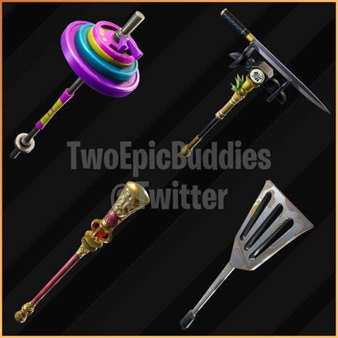 Fortnite : Nouveaux skins 5.2 - Cosmétiques, parapluie, pioches et ...