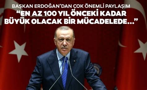 Cumhurbaşkanı Recep Tayyip Erdoğan dan çok önemli açıklama En az 100