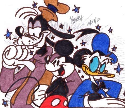 The Classic Disney Trio by EeyorbStudios on DeviantArt