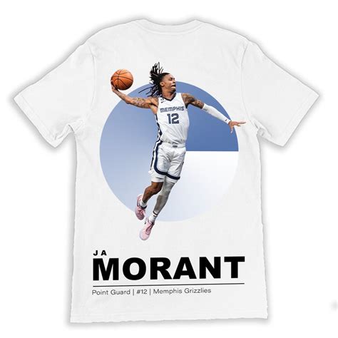 Ja Morant Tee Ja Morant Graphic Tee Basketball Tee Vintage - Etsy