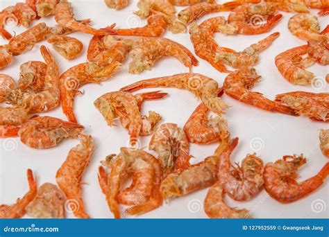 Dried Seafood Shrimp Stock Image Image Of Cuisine Cooking