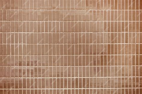 Premium Photo Old Brown Tile Wall Background Texture