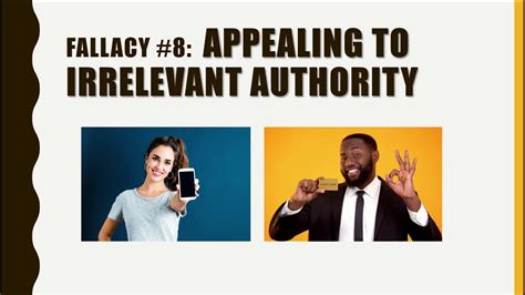 Don T Be Duped Appealing To Irrelevant Authority Fallacy Youtube