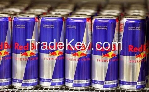 Austria Original Red Bull Energy Drink 250ml By EUROPEAN BEVERAGES LTD