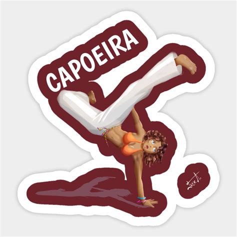 Anime capoeira - Anime Girls - Sticker | TeePublic