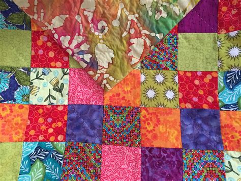 Batik Scrappy 2018 Modern Quilts Hand Stitch Quilt Quilt Making