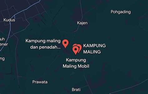 Kampung Maling Dan Desa Penadah Sukolilo Pati Di Google Map Bikin Geram