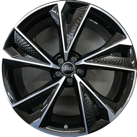 21 Inch Audi A8 A7 A6 S8 S7 S6 Q8 Q7 Q5 SQ8 SQ7 SQ5 RS Style Rims Black ...